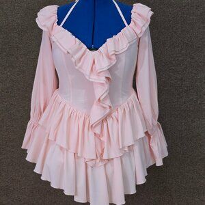 Babyboo Savanna Playsuit Pink Sz Medium Pre Owned